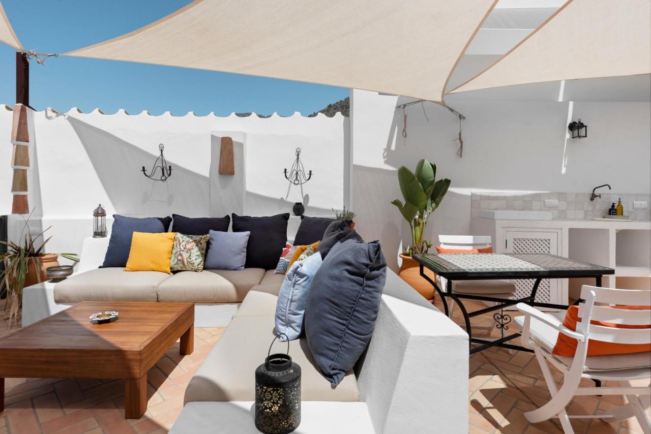 La Amara Maha - En El Casco Antiguo De Frigiliana Apartment Bagian luar foto